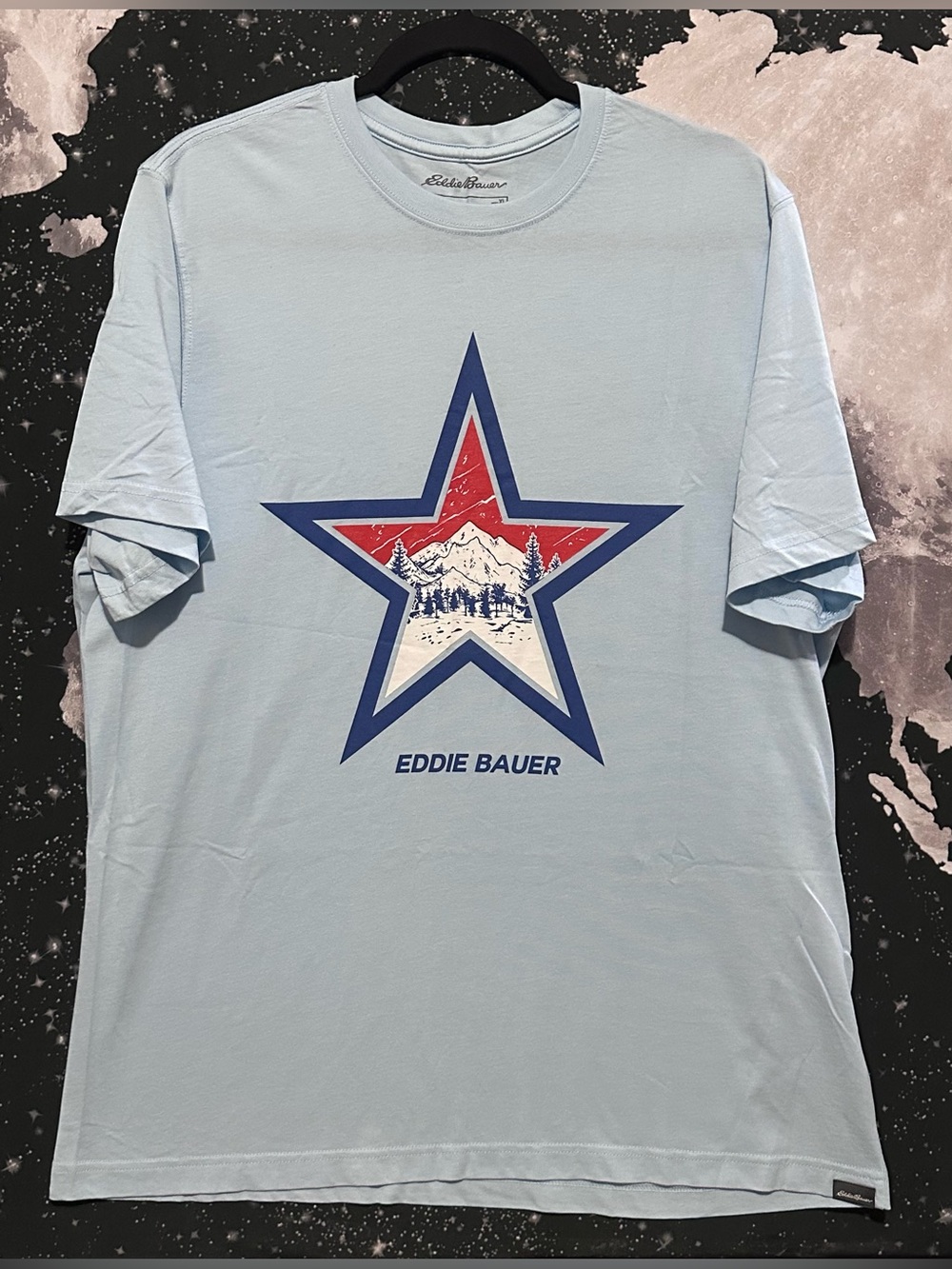 Eddie Bauer Outdoors Mountain Star Graphic Shirt